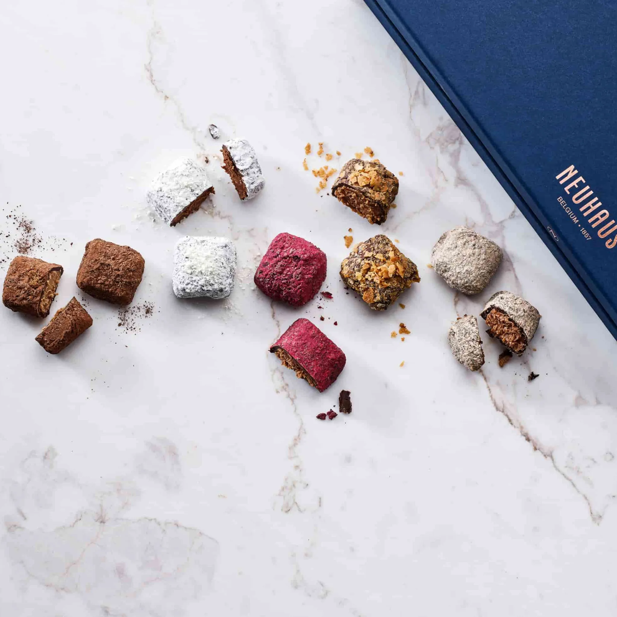 Outlet "Les Tresors de " Pralines - 30 Pieces Ingredients Brands|French Ingredients