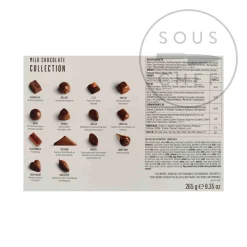 Best Milk Belgian Chocolate Selection, 265g Ingredients Brands|French Ingredients