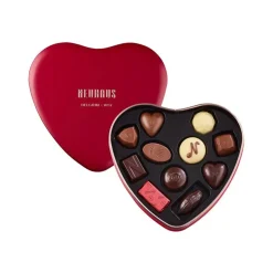 Red Metal Heart Belgian Chocolates, 124g Ingredients Brands|French Ingredients