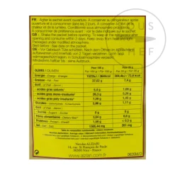 Discount Cailletier Olives with Orange & Herbes de Provence, 60g Ingredients Brands|French Ingredients