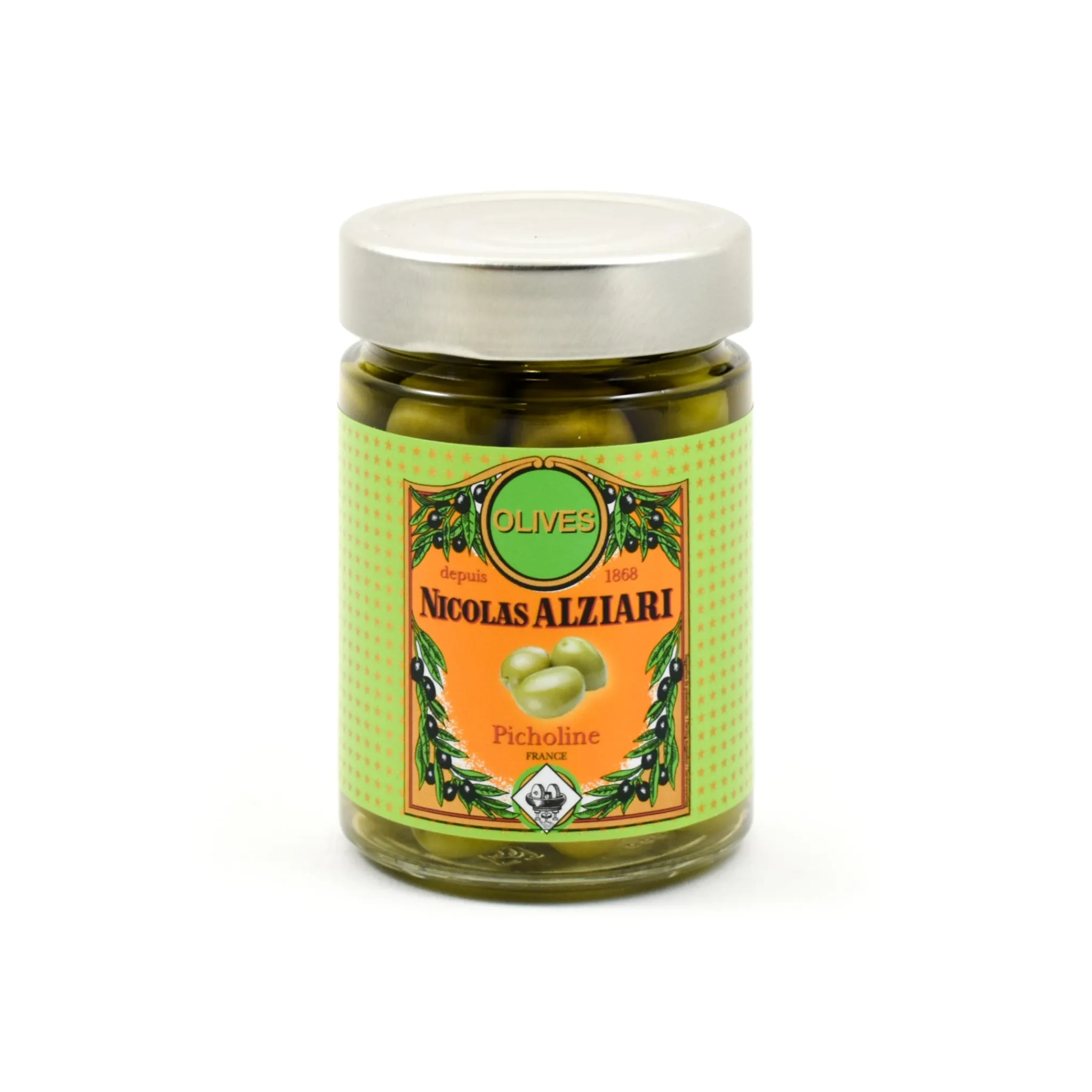 Clearance Green Picholine Olives, 200g French Ingredients|Snacks