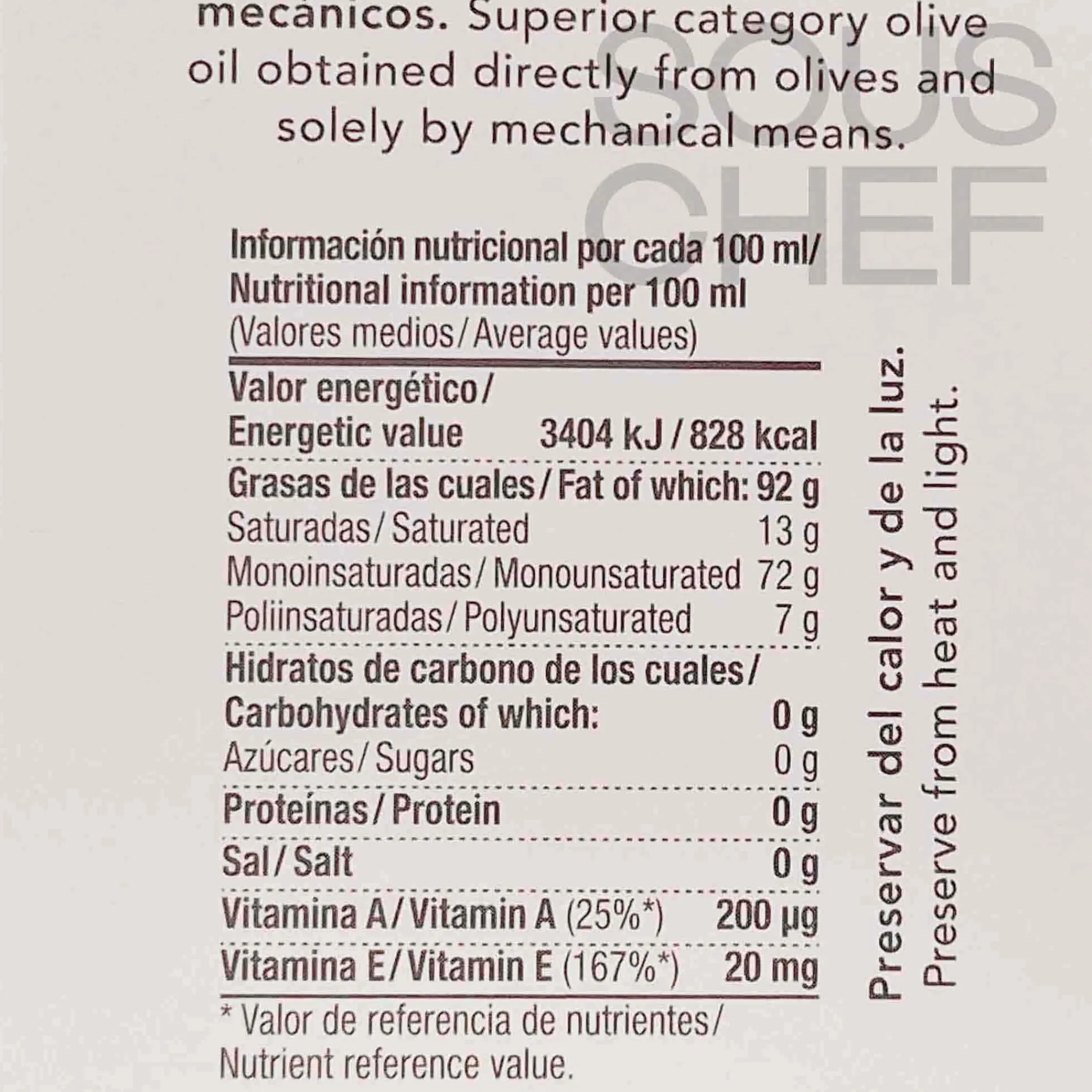 Discount Centenarium Premium Picual Extra Virgin Olive Oil, 500ml Ingredients Brands|Spanish Ingredients