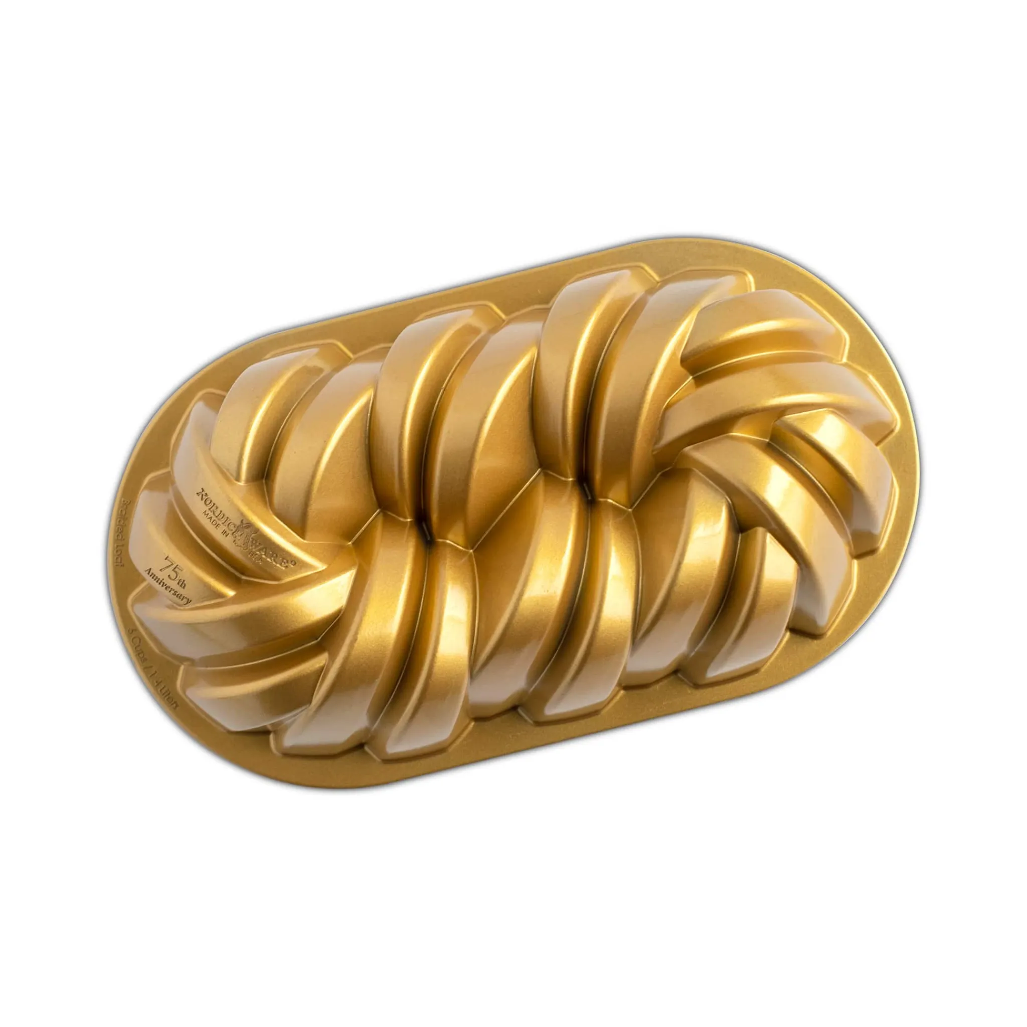 New Gold Braided Loaf Pan Baking Supplies & Equipment