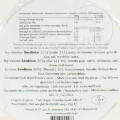 New Sardine Pate in Olive Oil, 65g Ingredients Brands|Tinned Fish & Seafood