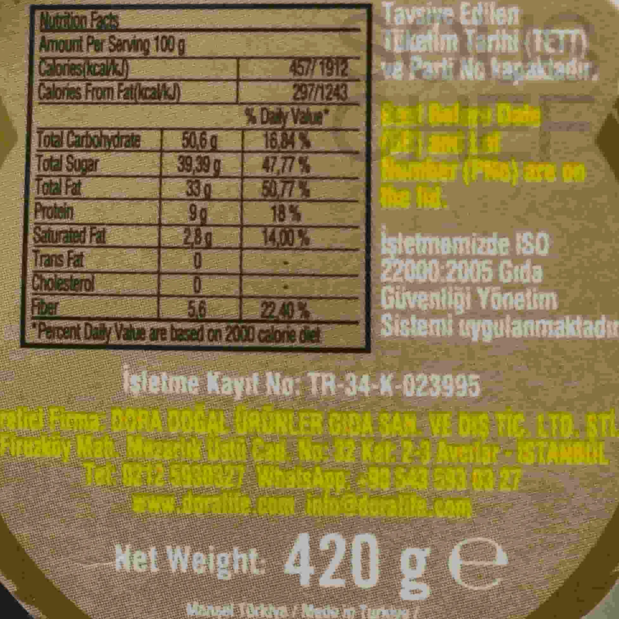 Discount Nuts in Syrup with Figs, 420g Ingredients Brands|Baking Ingredients