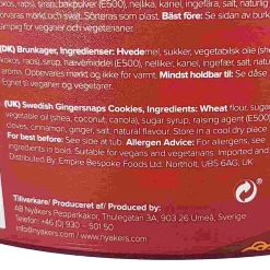 Ginger Snaps In Plastic Tub, 300g Chocolate & Sweets|Cakes & Bakery