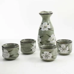 Online Ocha Sake Set, 5 Pieces Japanese Ingredients|Tableware Brands