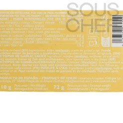 Outlet Octopus with Garlic, 110g Spanish Ingredients|Tinned Fish & Seafood