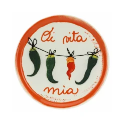 Outlet Oi Vita Mia Porcelain Pizza Plate, 31cm Plates|Crockery & Dinnerware