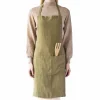 Clearance Olive Daily Linen Apron Kitchen Textiles & Clothing