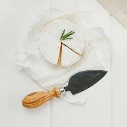 Best Olive Wood Cheese Knife, 17.5cm Kitchen Knives