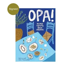 Best Opa! By Helena Moursellas & Vikkk Moursellas, Signed Copy Greek Ingredients