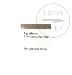 Stem Ginger in Syrup, 1.35kg Ingredients Brands|Baking Ingredients