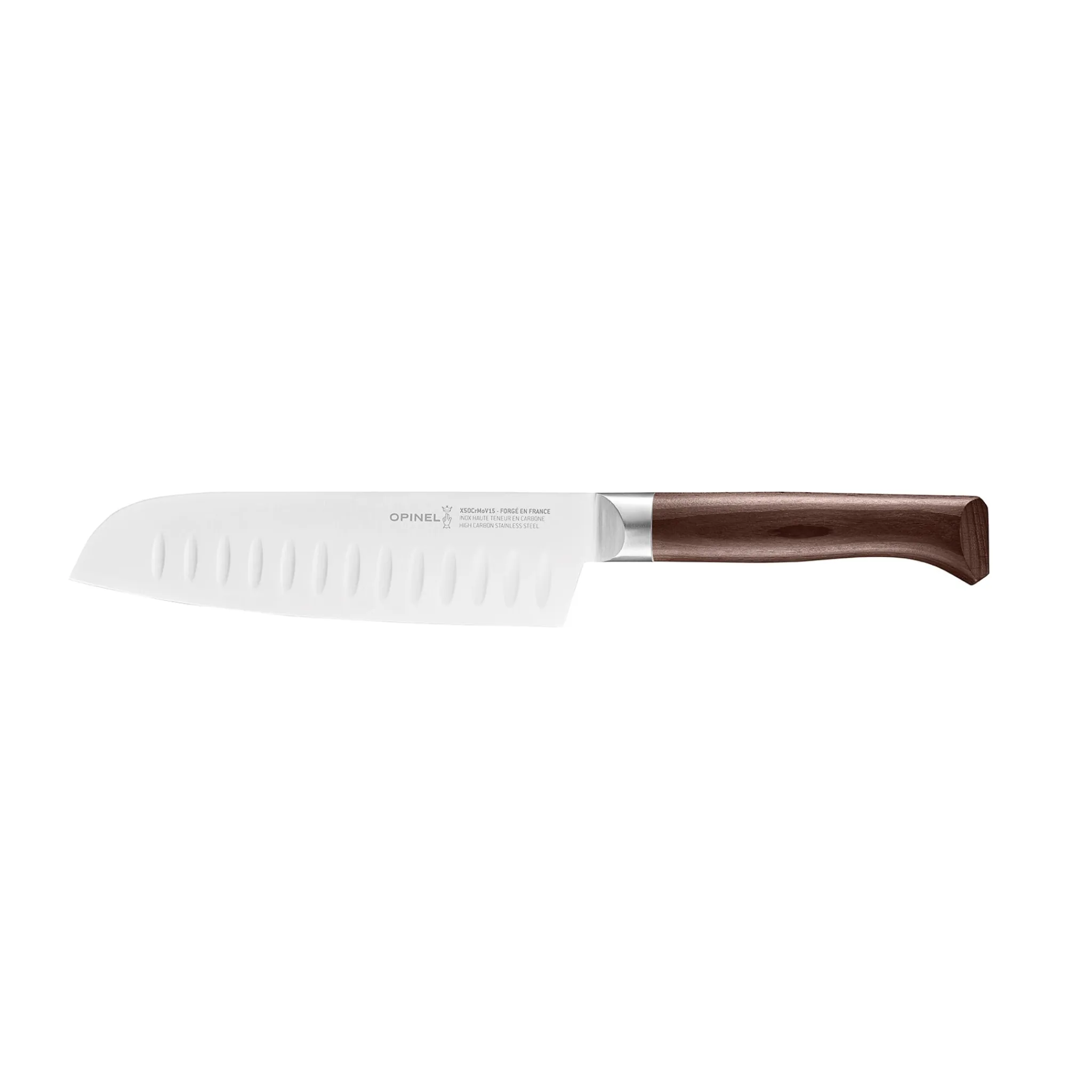 Clearance Les Forges Scalloped Santoku Knife, 17cm Kitchen Knives