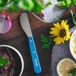 Hot No 117 Blue Beechwood Handle Spreading Knife, 6cm Cutlery|Tableware Brands