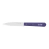 Hot No 113 Violet Beechwood Handle Serrated Paring Knife, 10cm Kitchen Knives