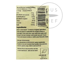 Sale Organic Black Turtle Beans, 500g Ingredients Brands|Made In The Uk