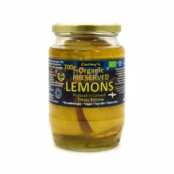 Outlet Organic Preserved Lemons, 700g Middle Eastern Ingredients|Sauces & Condiments
