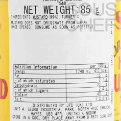 Discount Oriental Hot Mustard Powder, 85g Ingredients Brands|Sauces & Condiments