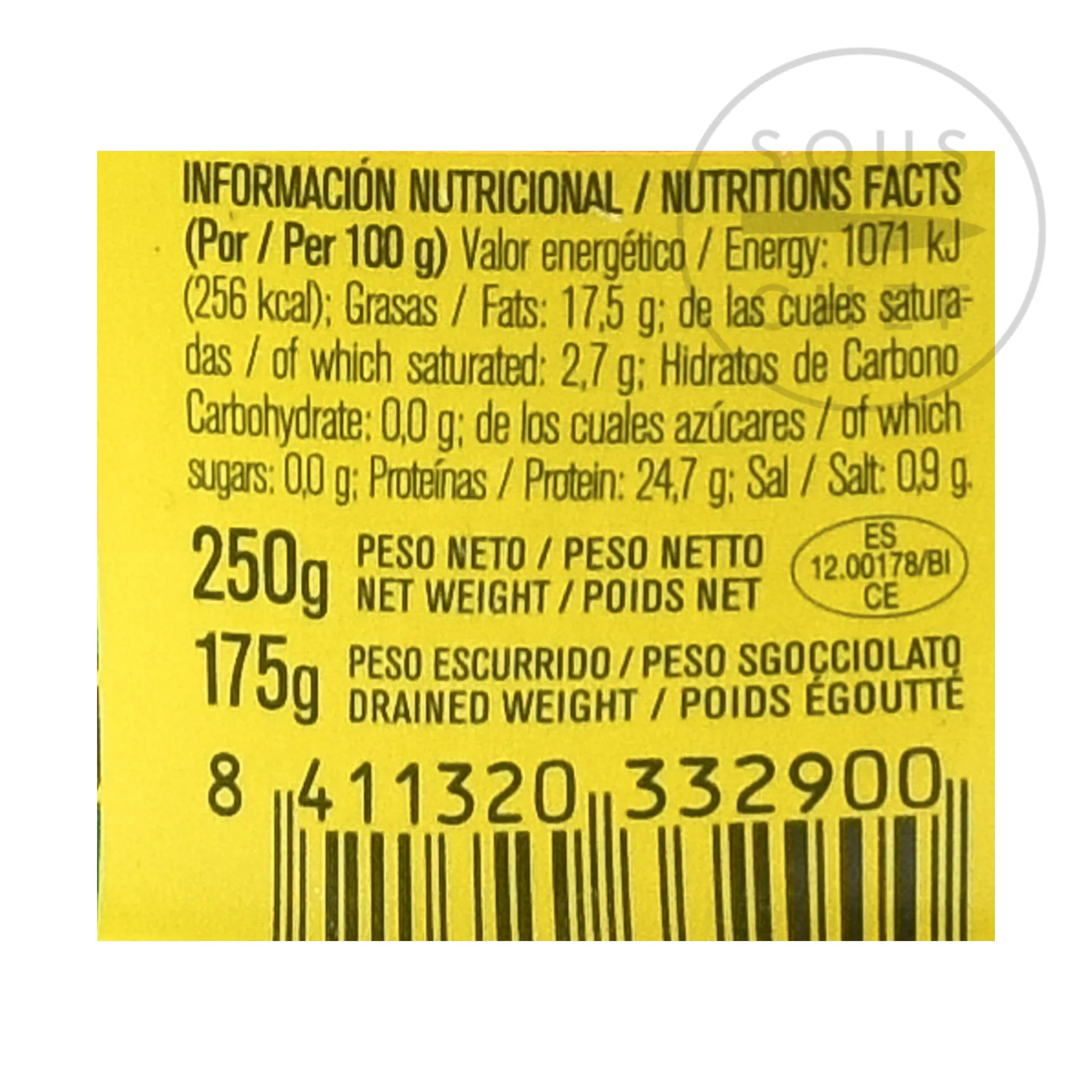 Clearance Atun Claro Tuna Fillet In Olive Oil, 250g Spanish Ingredients|Tinned Fish & Seafood