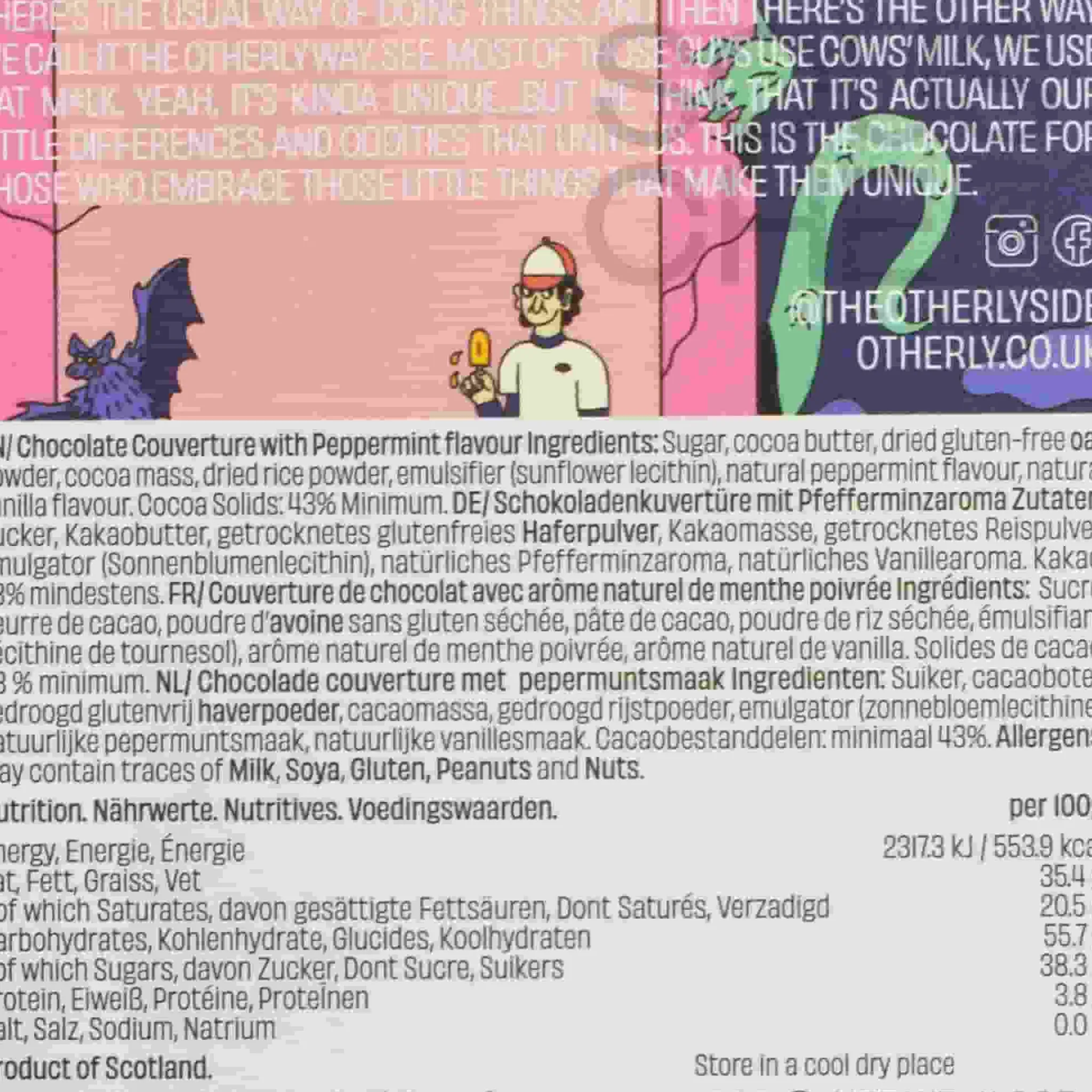 Best Peppermint Oatm*lk Chocolate Bar, 120g Ingredients Brands|Chocolate & Sweets