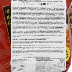 Jjampong Seafood Flavour Ramen Noodles, 5 x 120g Ingredients Brands|Korean Ingredients