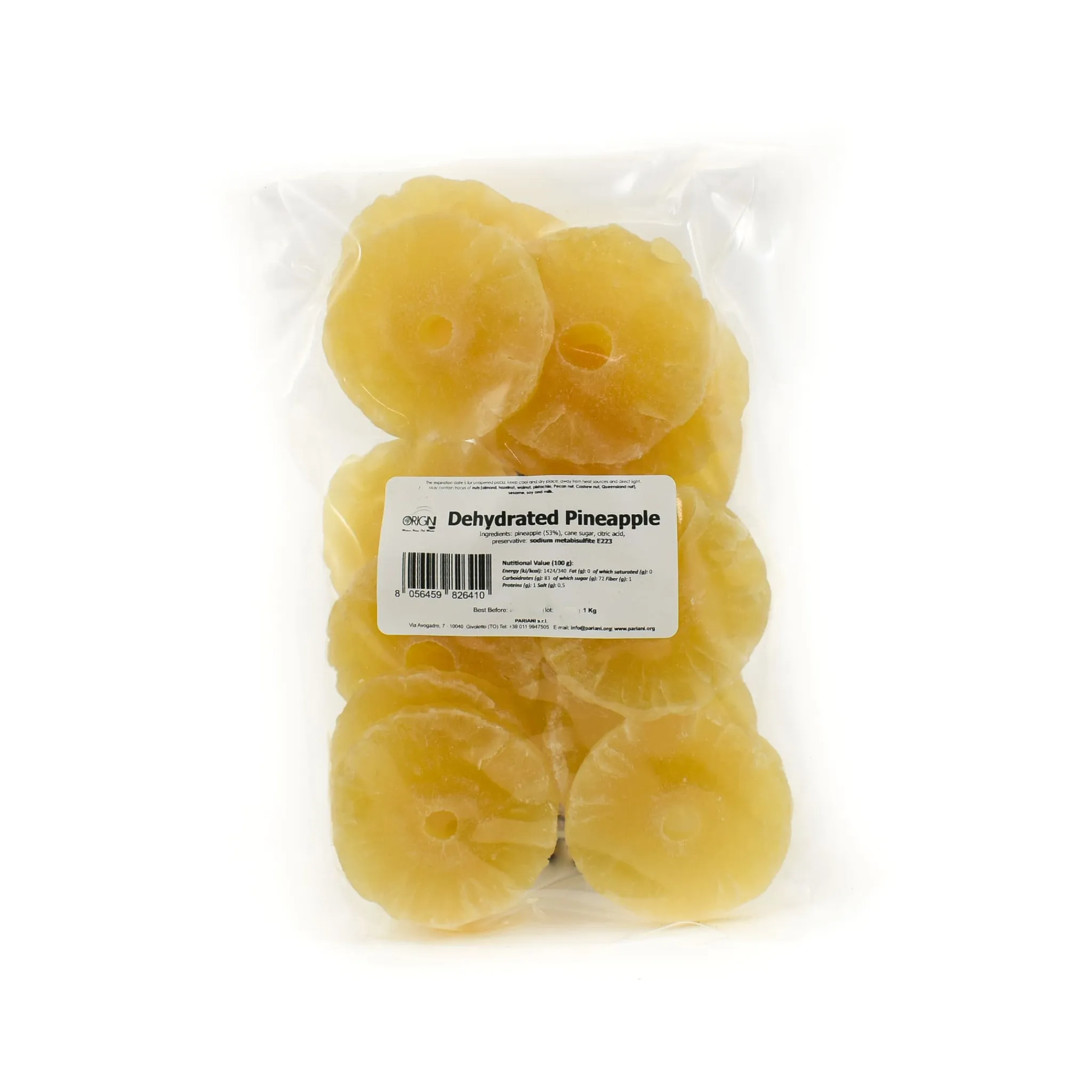 Online Dried Pineapple, 1kg Ingredients Brands|Italian Ingredients