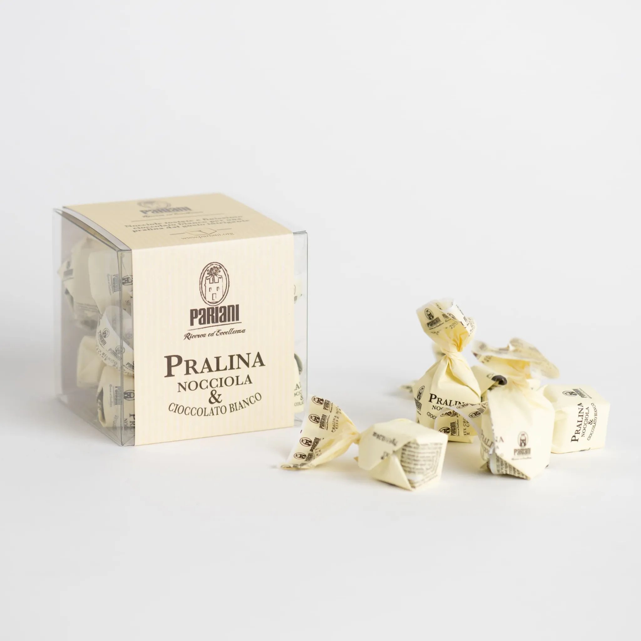 Sale Hazelnut and White Chocolate Pralines, 100g Ingredients Brands|Italian Ingredients
