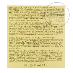 Sale Hazelnut and White Chocolate Pralines, 100g Ingredients Brands|Italian Ingredients