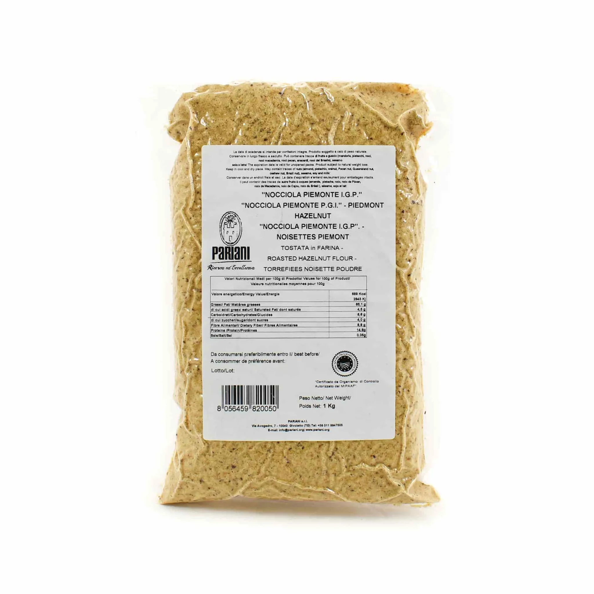 Sale "Nocciola Piemonte PGI" Hazelnut Flour, 1kg Ingredients Brands|Italian Ingredients