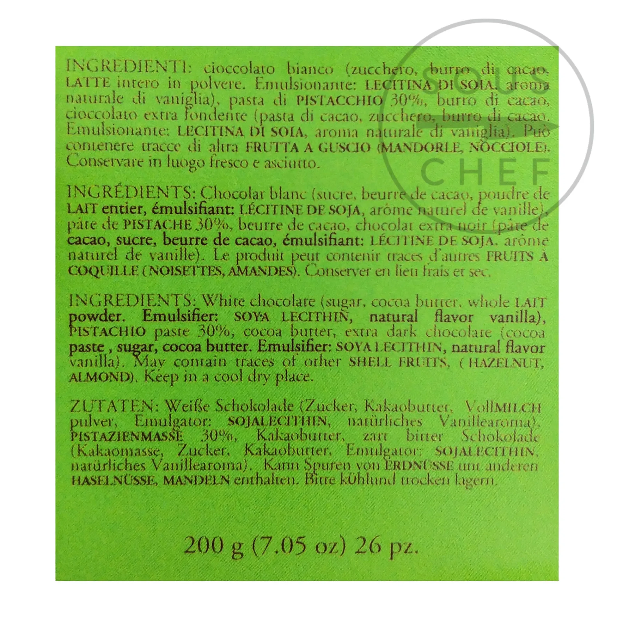 Sale Pistacchiotto, 200g Ingredients Brands|Italian Ingredients