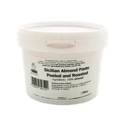 Sale Sicilian Almond Paste Peeled and Roasted, 500g Italian Ingredients|Baking Ingredients