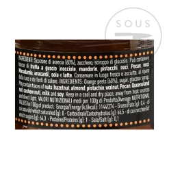 Outlet Sicilian Candied Orange in Small Cubes, 260g Italian Ingredients|Jam, Honey & Spreads