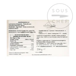 Online Pappardelle Egg Pasta, 250g Italian Ingredients|Pasta, Rice & Beans