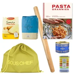 Pasta Grannies Cookbook & Ingredients Set Ingredients Brands|Italian Ingredients