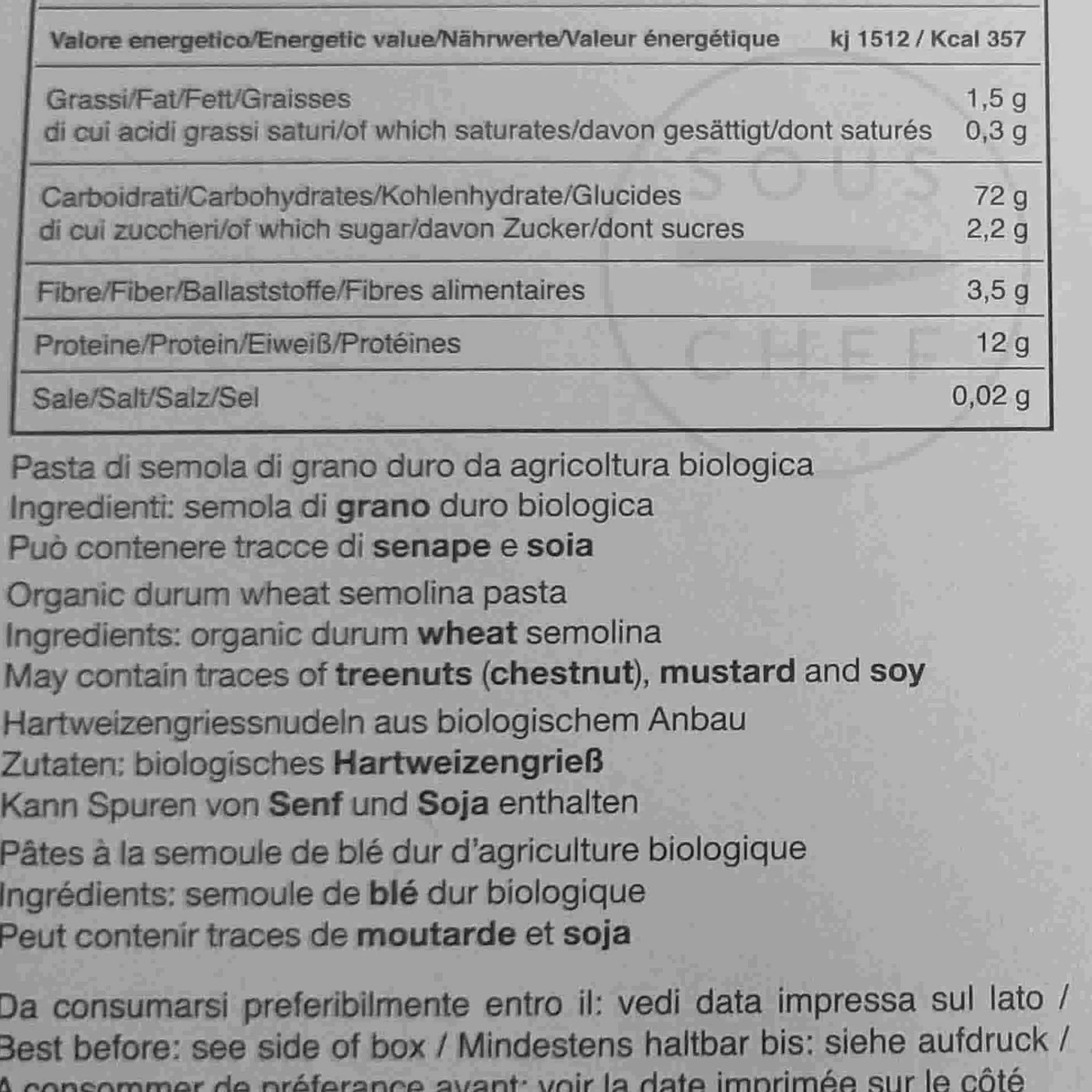 Best Trofiette, 500g Ingredients Brands|Italian Ingredients