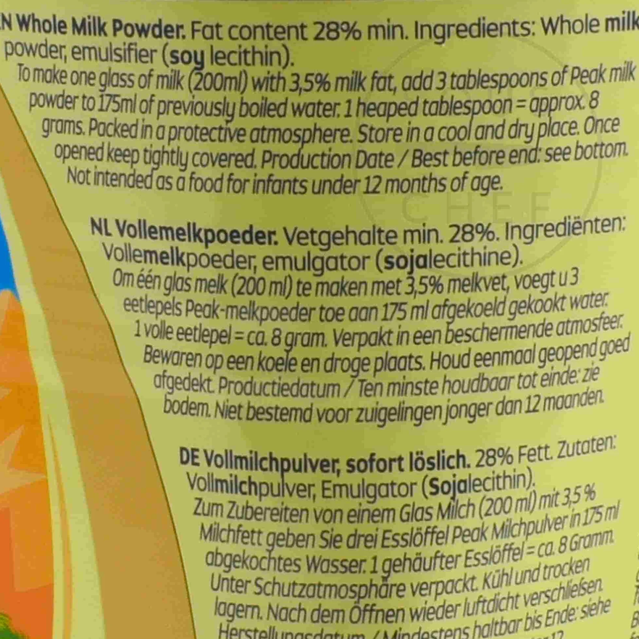 Outlet Milk Powder, 400g Ingredients Brands|American Ingredients
