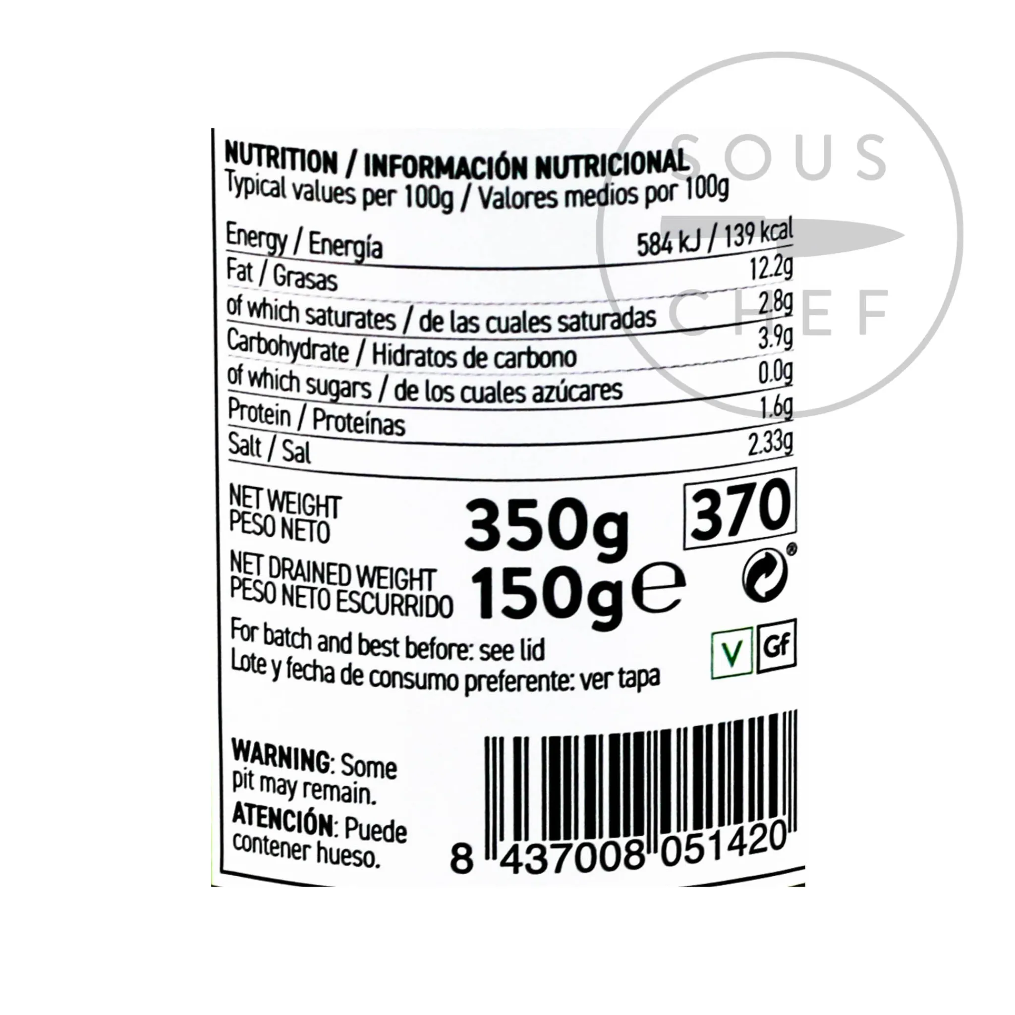 Online Gordal Pitted Olives Spanish Ingredients|Snacks
