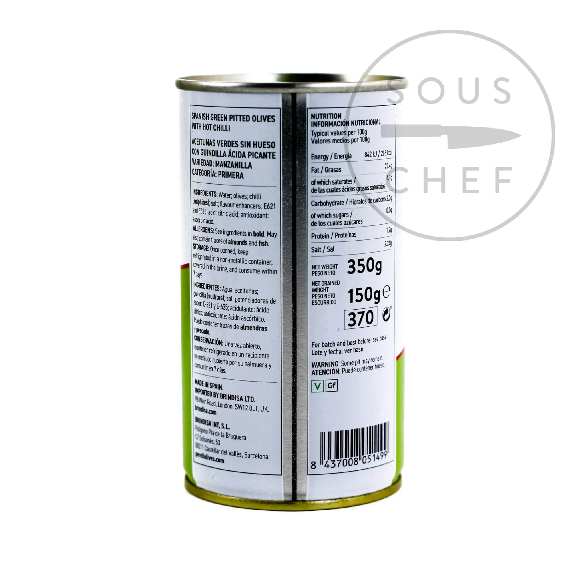 Best Manzanilla Pitted Olives, 150g Spanish Ingredients|Vegetables