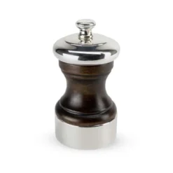 Palace Wood & Silver Plated Salt Mill, 10cm Table Setting|Kitchen Tools & Utensils