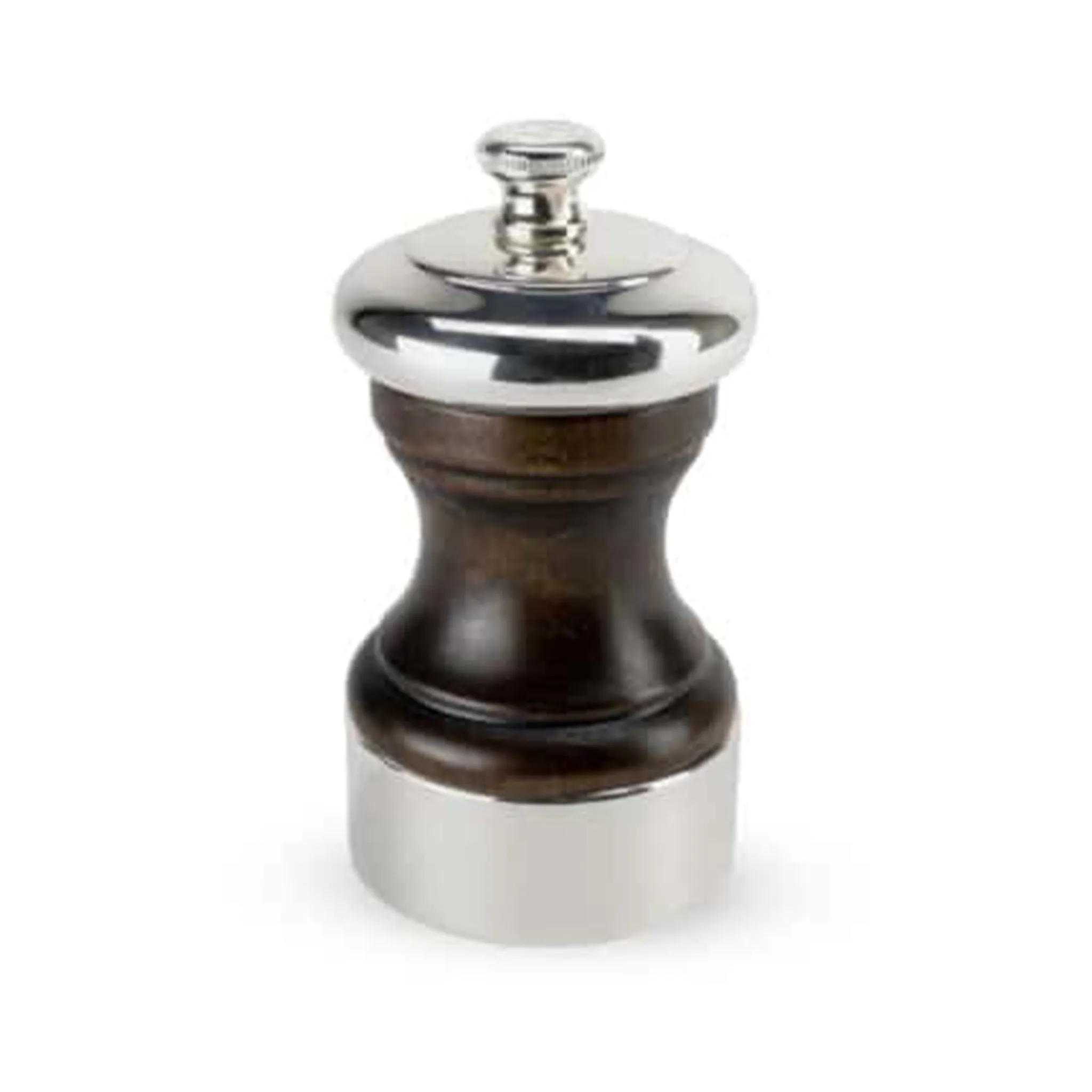 Palace Wood & Silver Plated Salt Mill, 10cm Table Setting|Kitchen Tools & Utensils