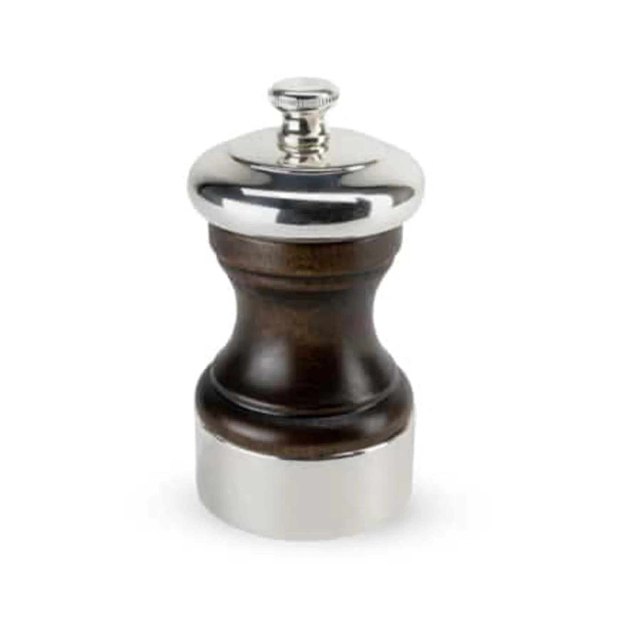 Best Palace Wood & Silver Plated Pepper Mill, 10cm Table Setting|Kitchen Tools & Utensils