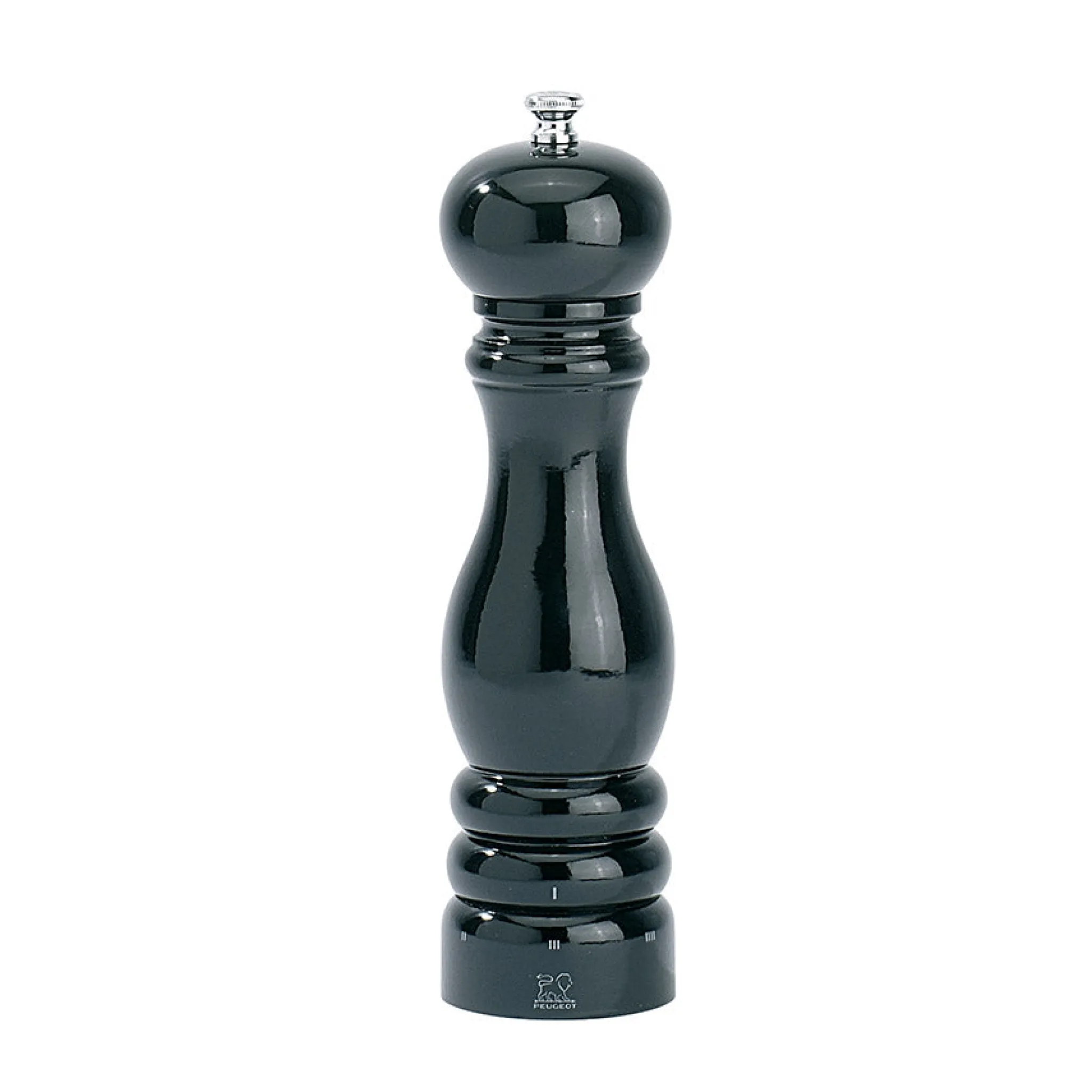 New Paris Black Lacquered Pepper Mill, 22cm Table Setting|Serveware