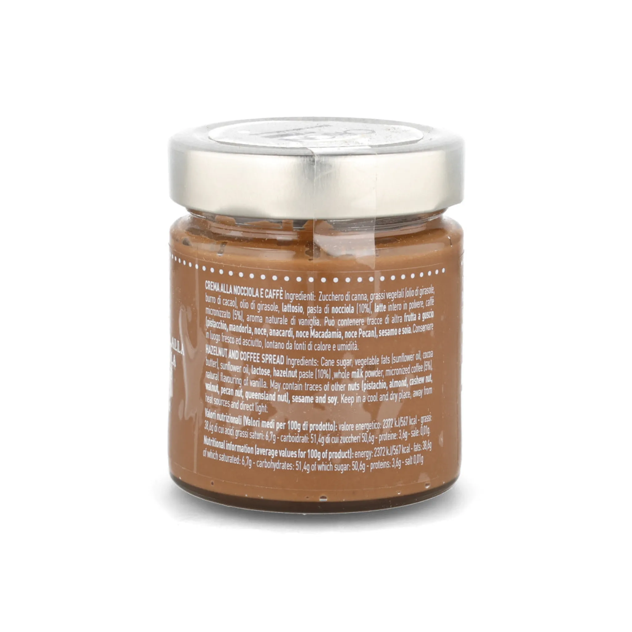 Sale Piemonte Hazelnut Cream & Coffee Spread, 200g Baking Ingredients|Ingredients Brands