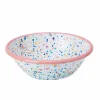 Outlet Pink Dot Enamel Salad Bowl Tableware Brands