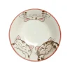 New Pink Lucky Cat Japanese Noodle Bowl, 15cm Tableware Brands|Japanese Ingredients