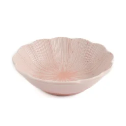 Sale Pink Scalloped Japanese Bowl, 13.5cm Japanese Ingredients|Japanese Tableware