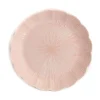 New Pink Scalloped Japanese Deep Dinner Plate, 22cm Japanese Ingredients|Plates