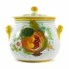 Online Pomegranate-Painted Terracotta Cooking Pot, 20cm Italian Ingredients|Serveware