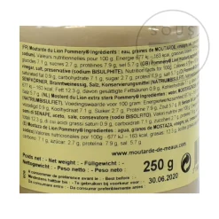 Discount Extra Strong Mustard, 250g Ingredients Brands|French Ingredients